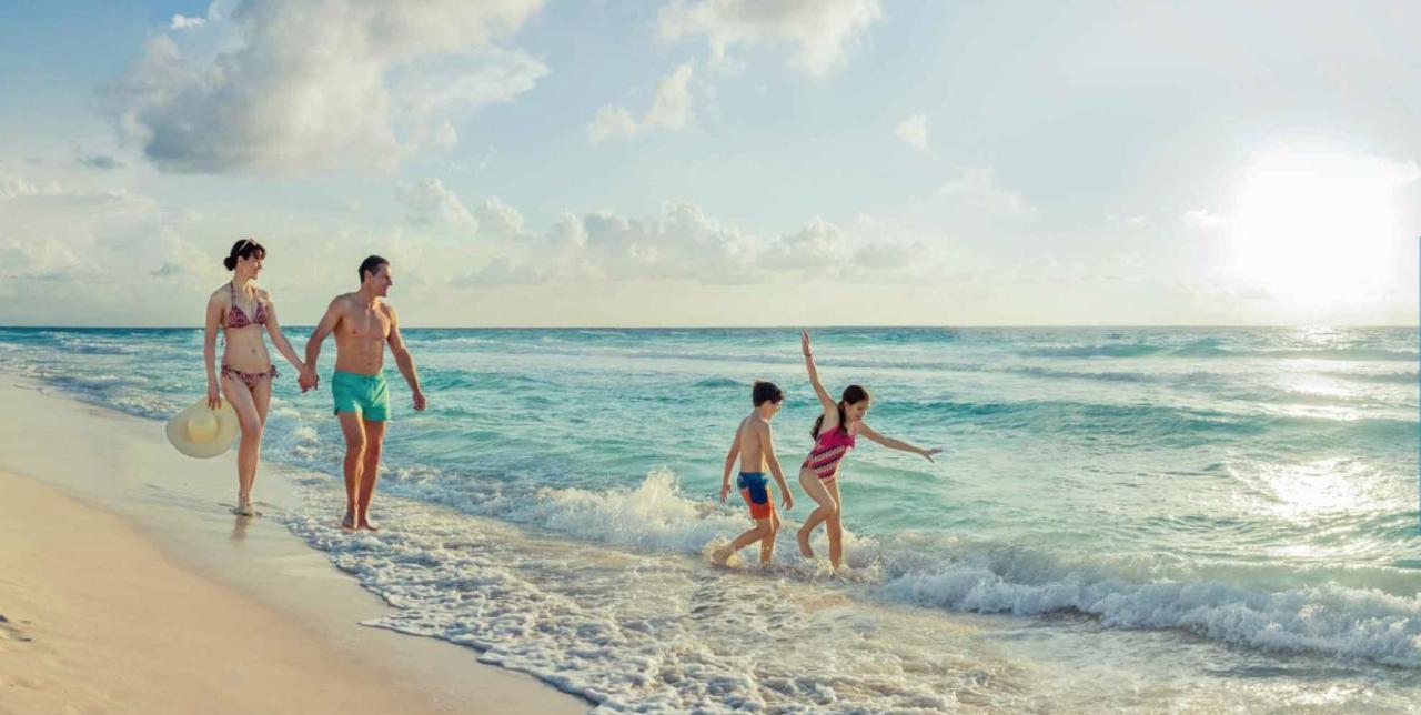 Beachfront Getaway Condo Cancún Zewnętrze zdjęcie