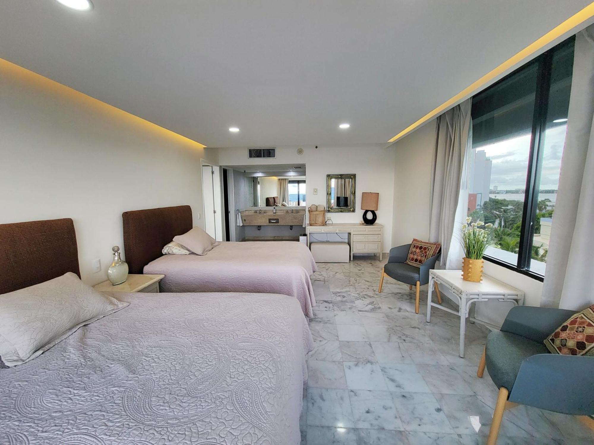 Beachfront Getaway Condo Cancún Zewnętrze zdjęcie